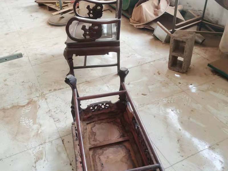 大连老旧红木家具保养维修厂